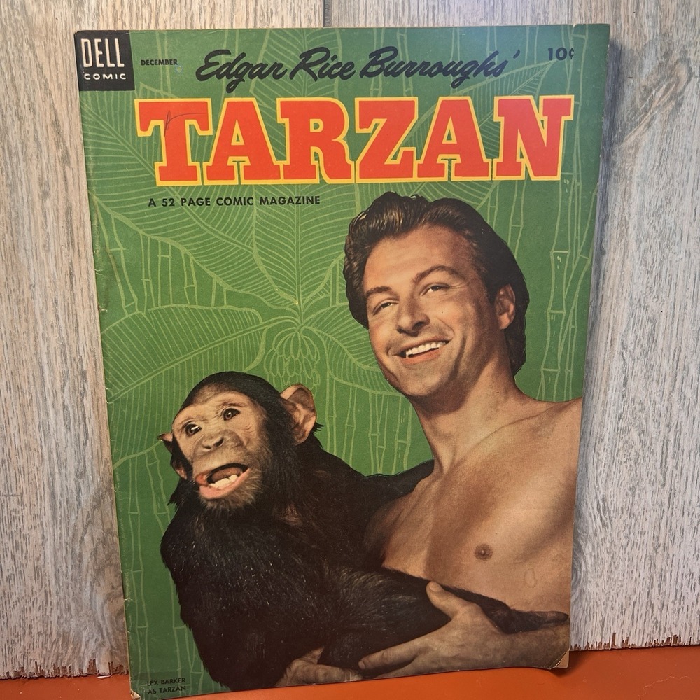 Tarzan #51  VG+  Dell December Lex Barker Comic